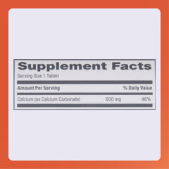 Rugby Laboratories calcium supplement packaging