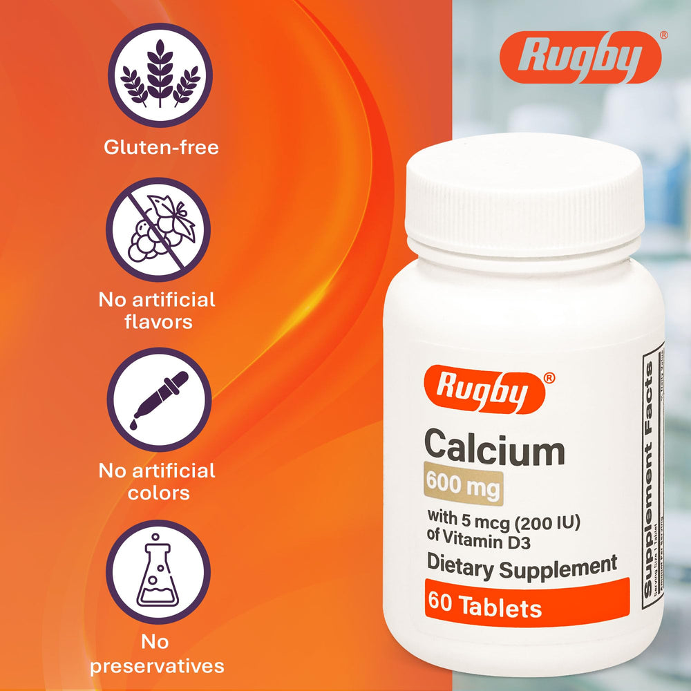 Rugby Laboratories branding on bottle