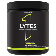 Rule 1 Lytes bottle pour demonstrates lemon-lime hydration.