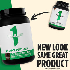 Vegan and vegetarian friendly protein powder icon.