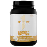 Rule 1 Source 7 protein bottle with vanilla ice cream flavor supports daily protein goals