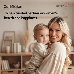 Fertility, ovarian health and cycle support infographic