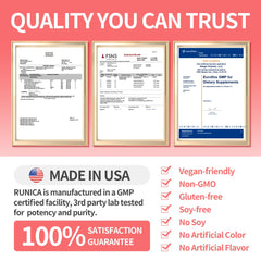 Made in USA and GMP badge