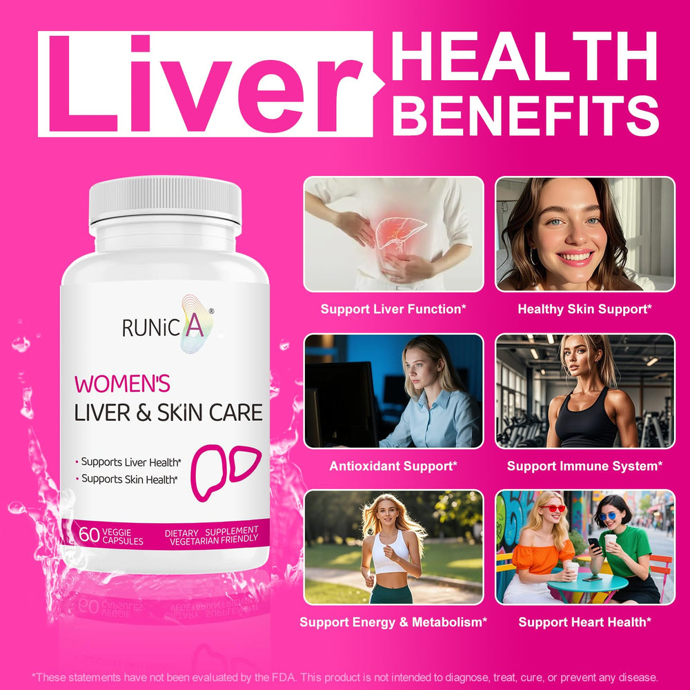 RUNICA rose extract and L‑glutathione detail highlighting skin support