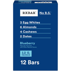RXBAR Blueberry Protein Bar - 12g protein, gluten free