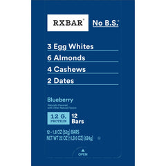 Two RXBAR Blueberry bars side by side