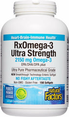 RxOmega-3 Ultra Strength bottle front