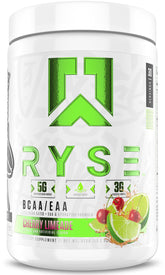 RYSE BCAA EAA Powder Cherry Limeade – front label