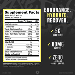 RYSE BCAA Focus Powder Country Time Lemonade bottle