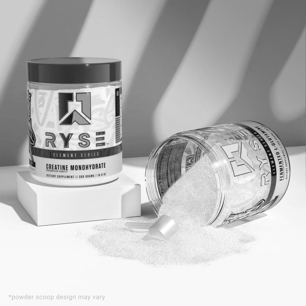 Made in USA seal on RYSE Creatine Monohydrate Powder