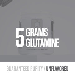 L-Glutamine supplement nutrition label