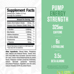 RYSE Loaded Pre-Workout bottle closeup highlights clean caffeine blend for focus and endurance.
