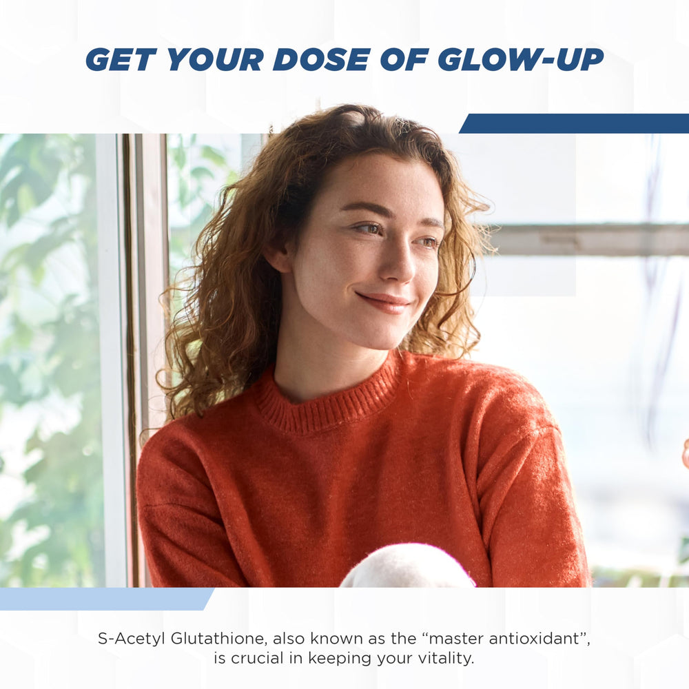 MaxLife Naturals S-Acetyl L-Glutathione 300mg bottle label