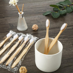 Ideal homeless gift set option with classic color prepasted toothbrushes