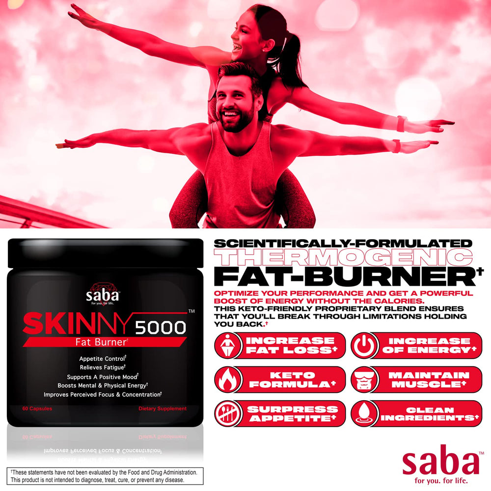 Appetite control and weight loss concept for Saba Skinny 5000