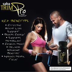 Lifestyle image of fitness enthusiast with Saba Trim Pro