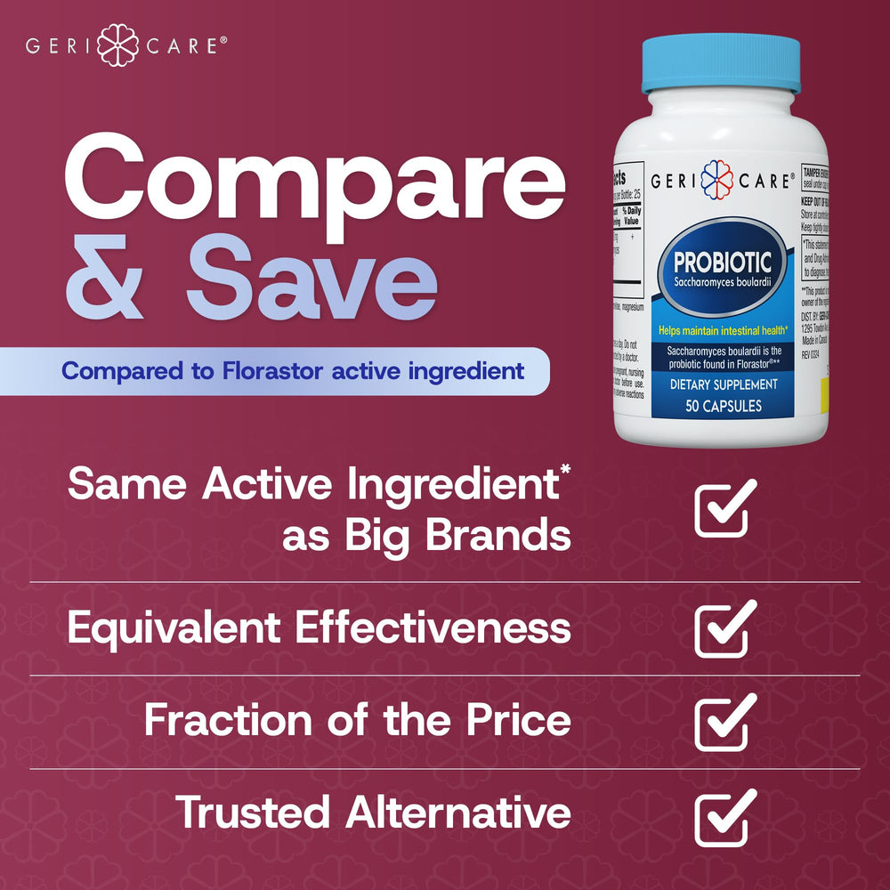 Infographic illustrating probiotic gut health benefits