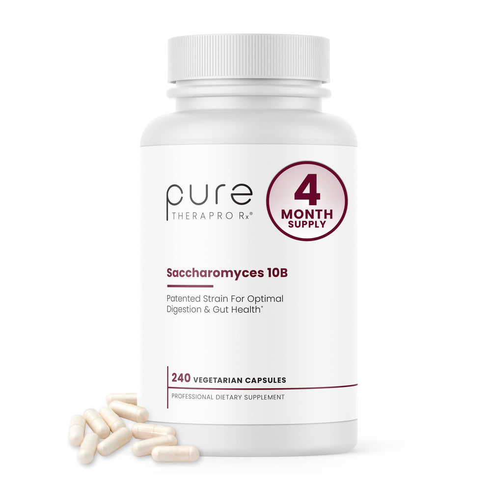 Saccharomyces boulardii 10B CFU probiotic capsules, USA