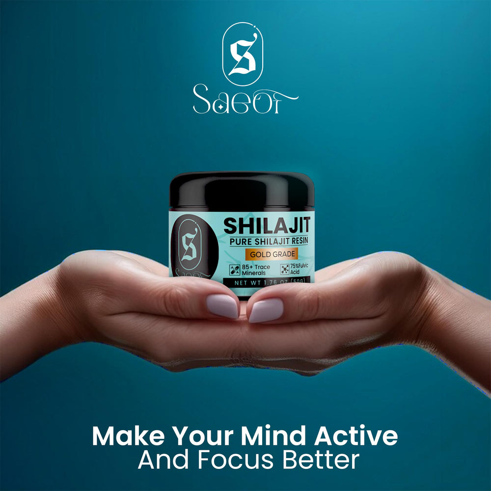 Shilajit with 75% fulvic acid content