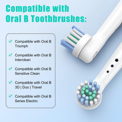 Safcare 8pcs replacement brush heads for Oral-B Electric Toothbrush YE638 - image 2