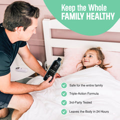 Safe for ages 5 and up with nano colloidal silver 32ppm