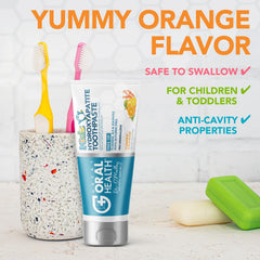 Safe-to-swallow toothpaste for toddlers