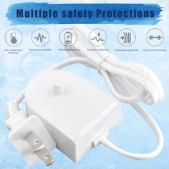 Safety features of induction charging for Philips Sonicare