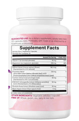 Non-GMO, dairy-free, gluten-free label and testing icons