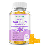 MOORGUMY Saffron Gummies bottle front view