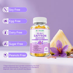 Botanicals: St. John's Wort, Chamomile, Lemon Balm