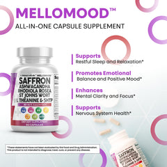 Saffron pills designed to help prevent burnout and support stress response
