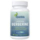 Sahha Liposomal Berberine 1500mg bottle close-up