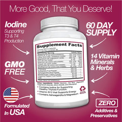 Bottle of capsules on white background