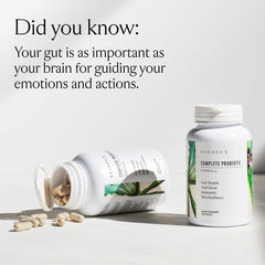 Detail of clean, plant-based ingredients and prebiotic fiber