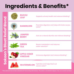 Graphic highlighting women's digestion support