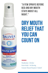 Ingredients view showing natural salivary enzymes and moisturizers