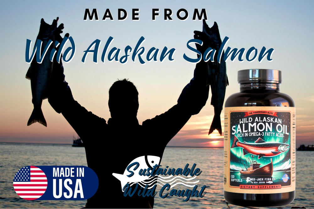 Salmon oil in triglyceride form