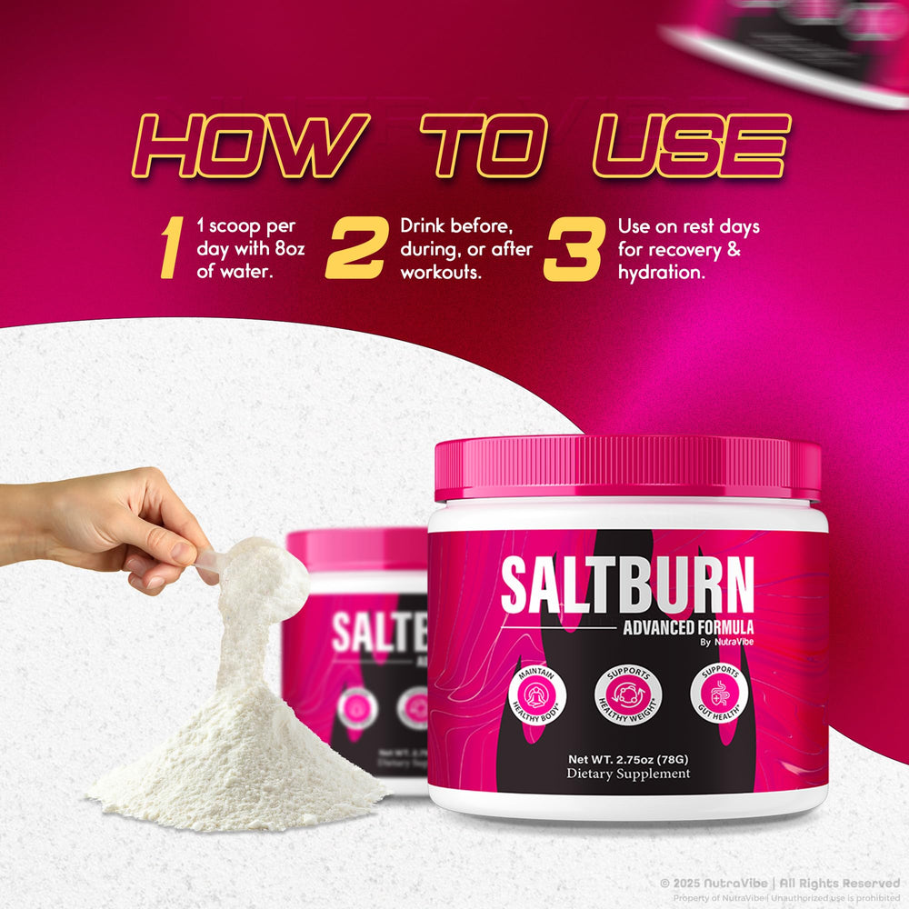 Energy support and balance from Salt Burn Powder