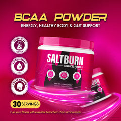 Salt Burn Powder label and ingredients