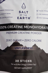 Athlete training represented with creatine supplement