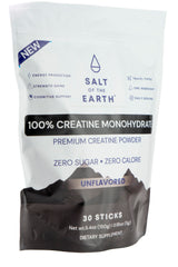 Close-up of Creapure Monohydrate powder in the jar