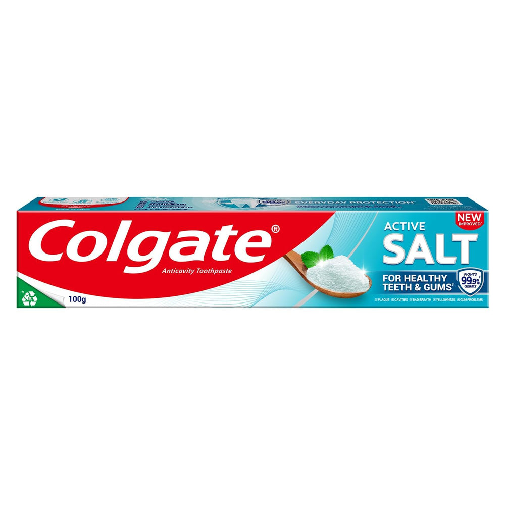 Front view of Salt Toothpaste with Mint 100g