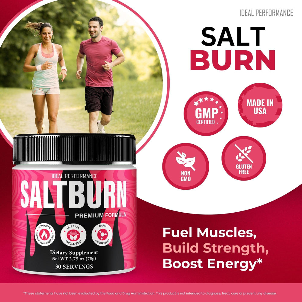 Premium health and wellness support imagery for SaltBurn Powder