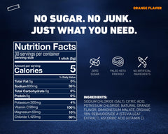 Saltivate Salty Orange electrolytes packet in a gym bag for on-the-go workouts