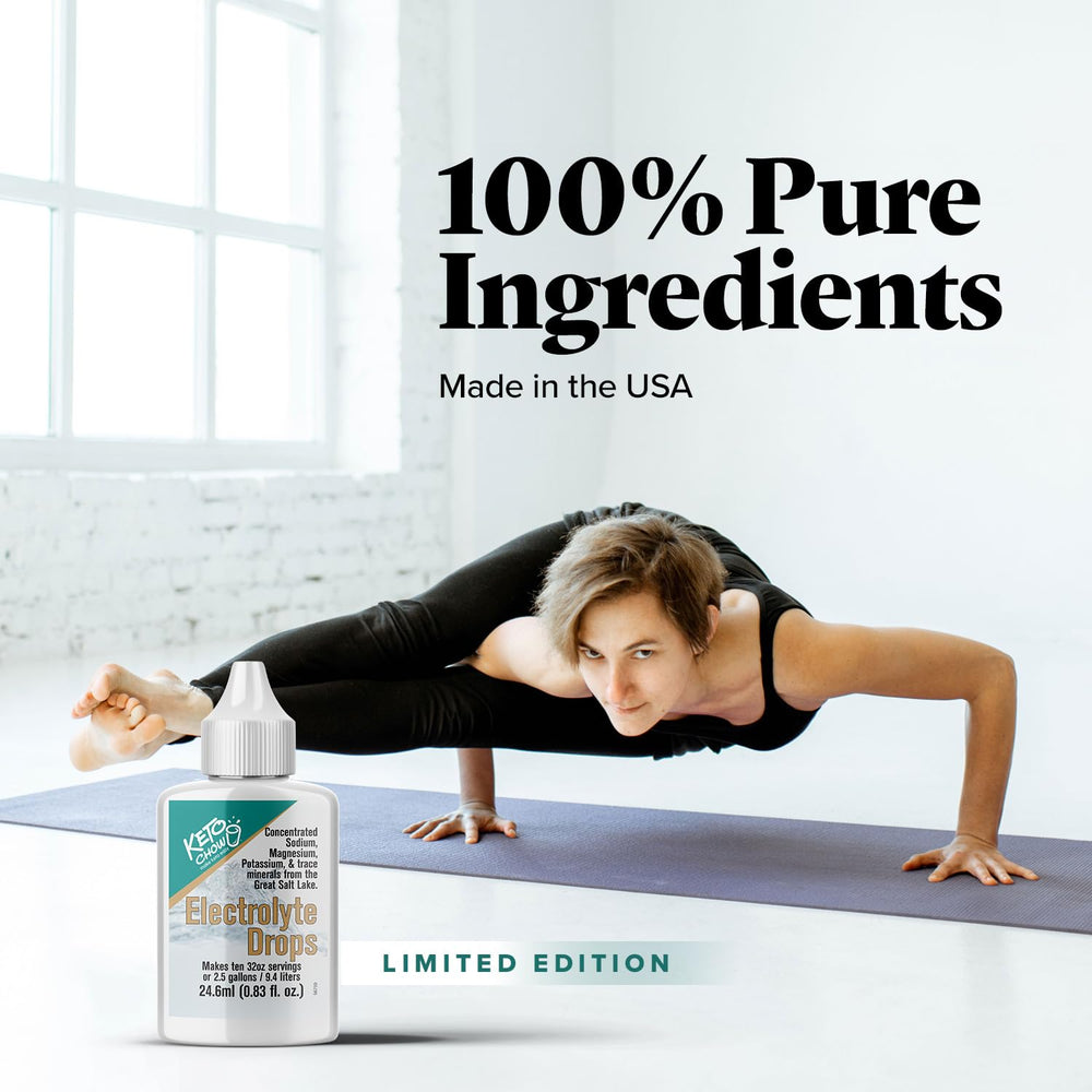 SALTT Drops added to coffee, water or tea