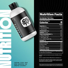 Unflavored SALTT Hydrate electrolyte drops label