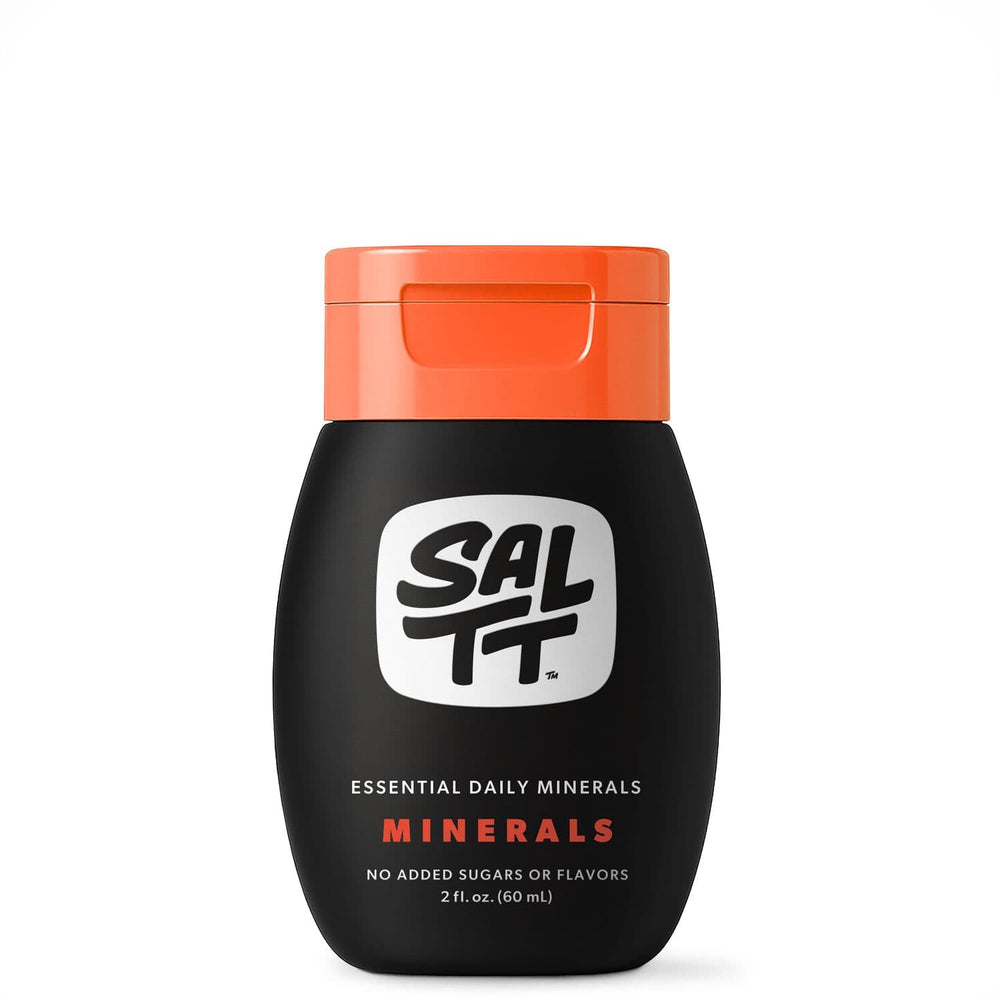 Front view of SALTT Minerals Drops 2 oz travel size bottle