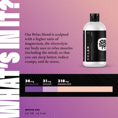 Label showing ingredients and nutrition information