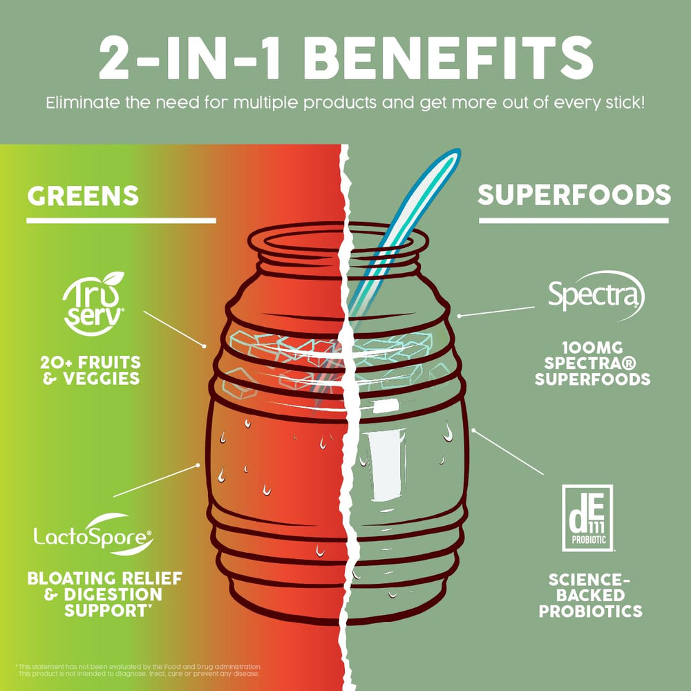 Spectra Superfoods antioxidant blend label