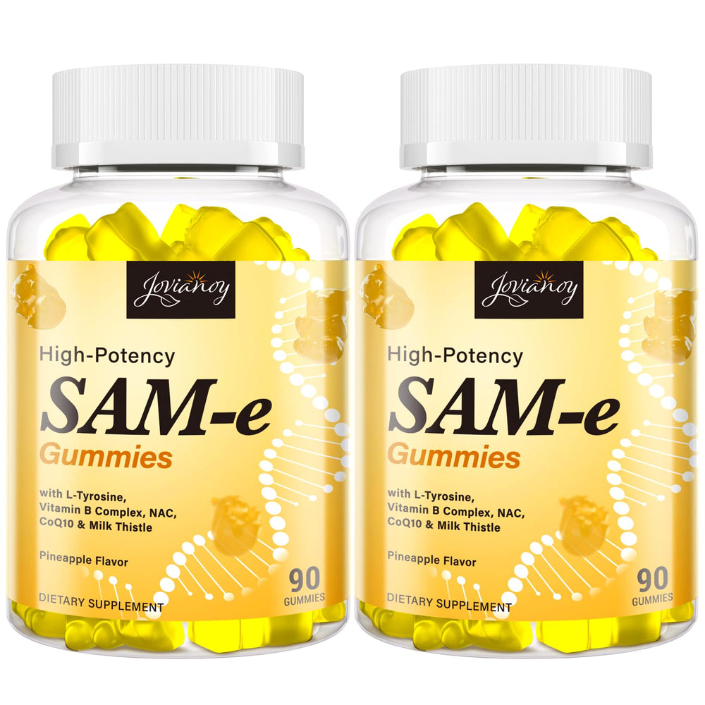 SAM-e Gummies Pineapple flavor bottle front